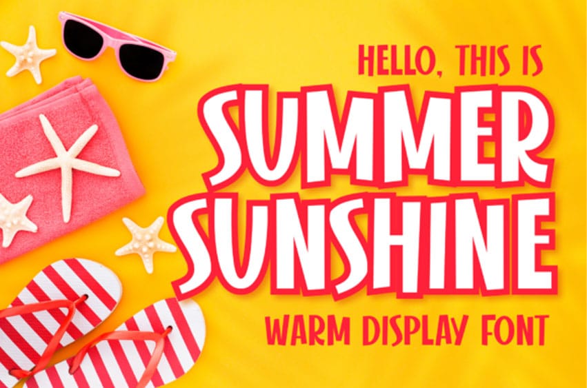 Summer Sunshine Font