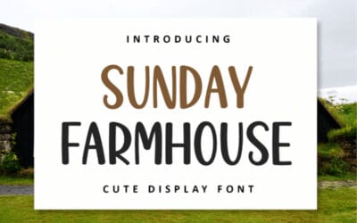 Sunday Farmhouse Font