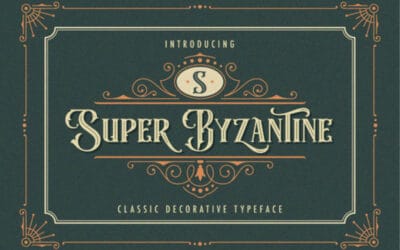 Super Byzantine Font