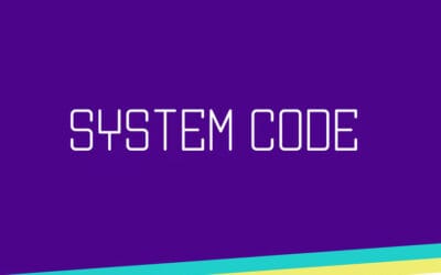 System Code Font