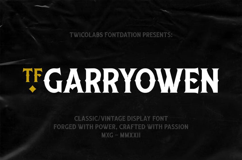 TF Garryowen Font