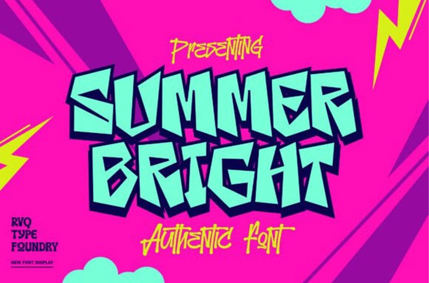 The Summer Bright Font