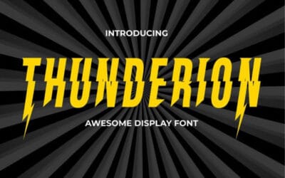 Thunderion Font