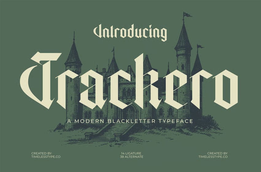Trackero Font