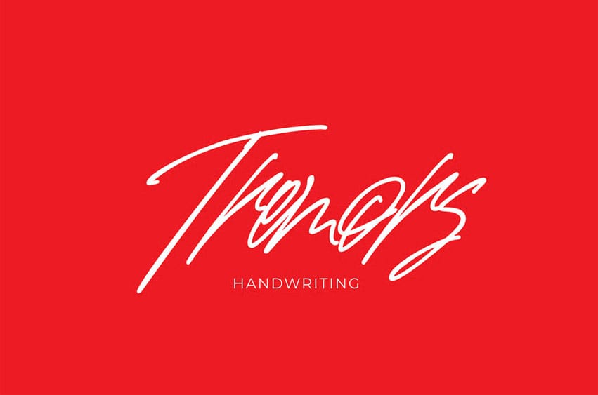 Tremors Handwriting Font