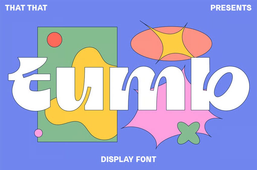 Tumb Ink Trap logo Font