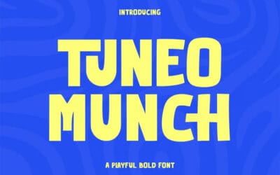 Tuneo Munch Font