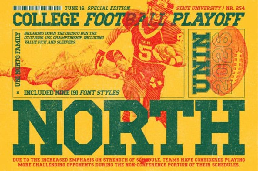 Uni North Font