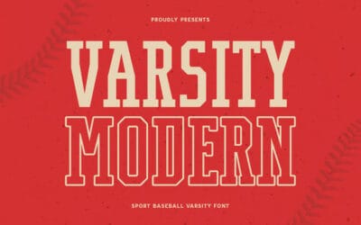 Varsity Modern Font