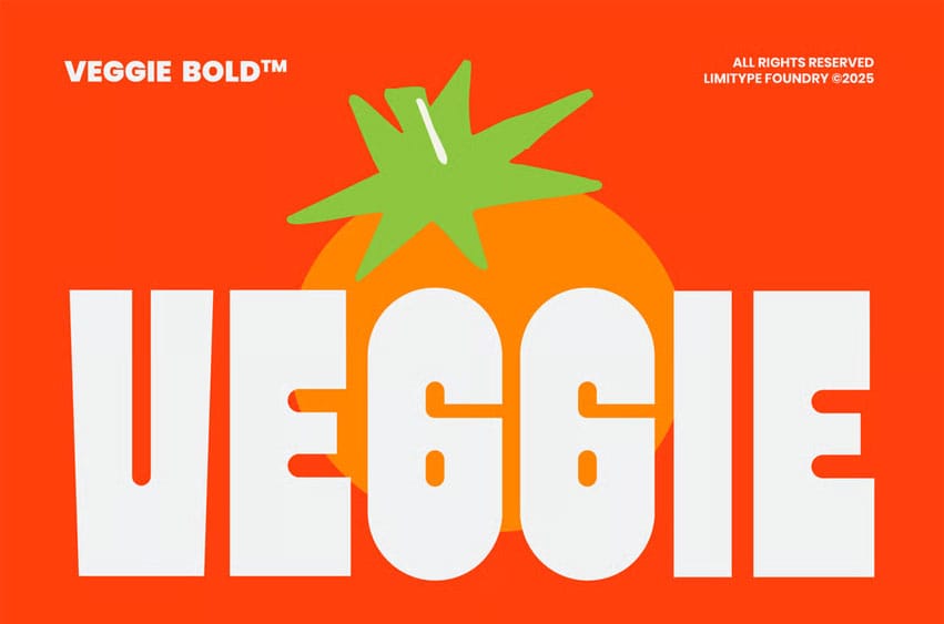 Veggie Bold Font