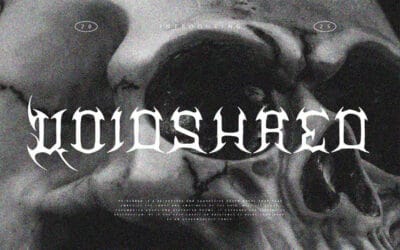 Voidshred Deathmetal Font