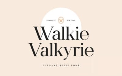Walkie Valkyrie Font
