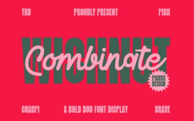 Wishnut Combinate Duo Font