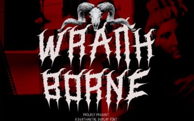 Wraithborne Deathmetal Font