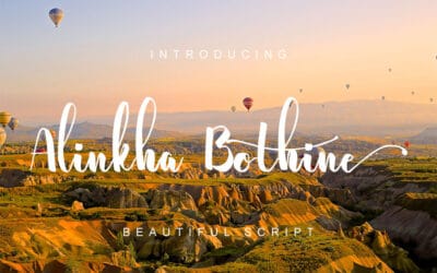 Alinkha Bothine Font