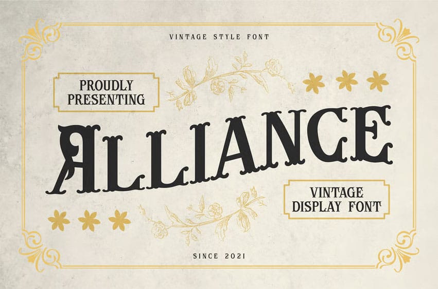 Alliance Font
