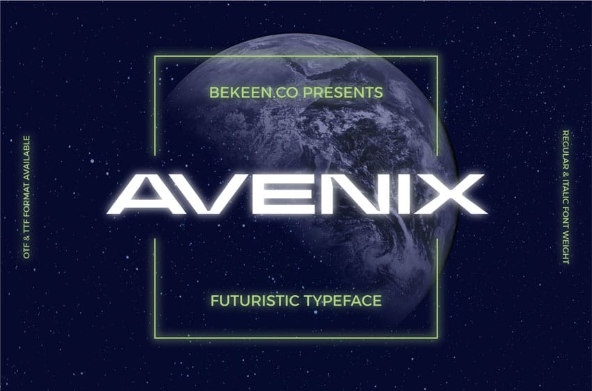 Avenix Font