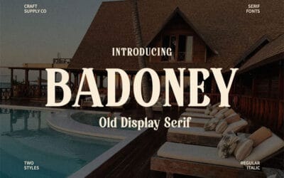 Badoney Font