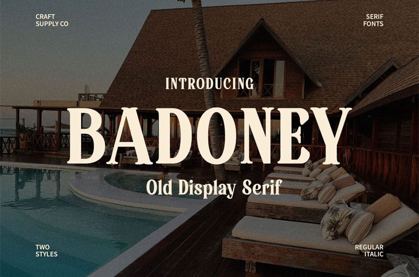 Badoney Font