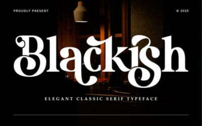 Blackish Font
