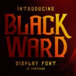 Blackward Font