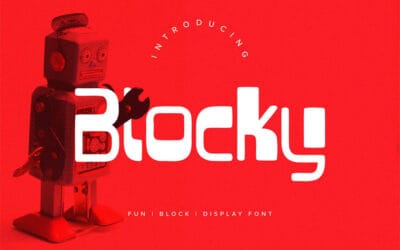 Blocky Font