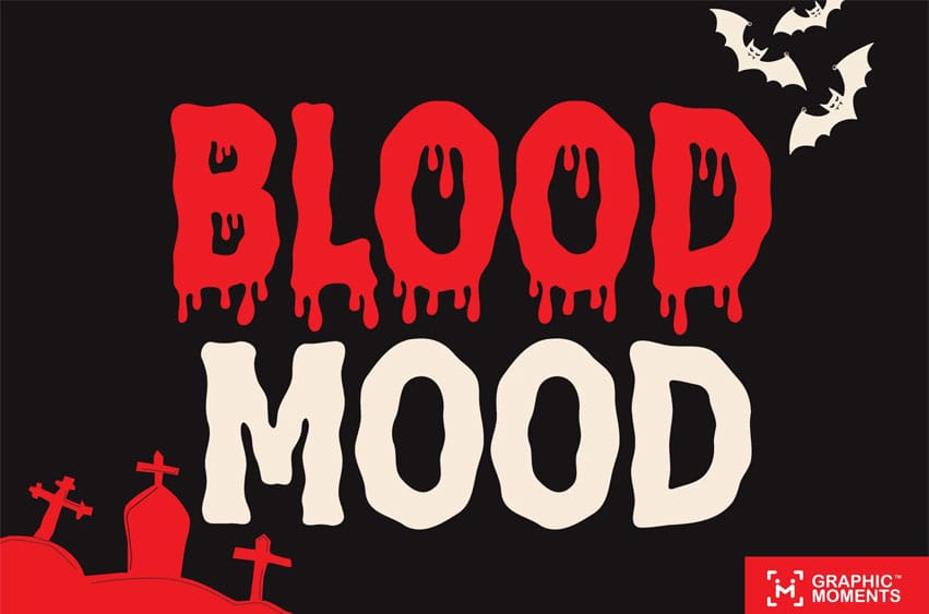 Blood Mood Font
