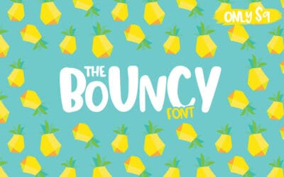 Bouncy Font