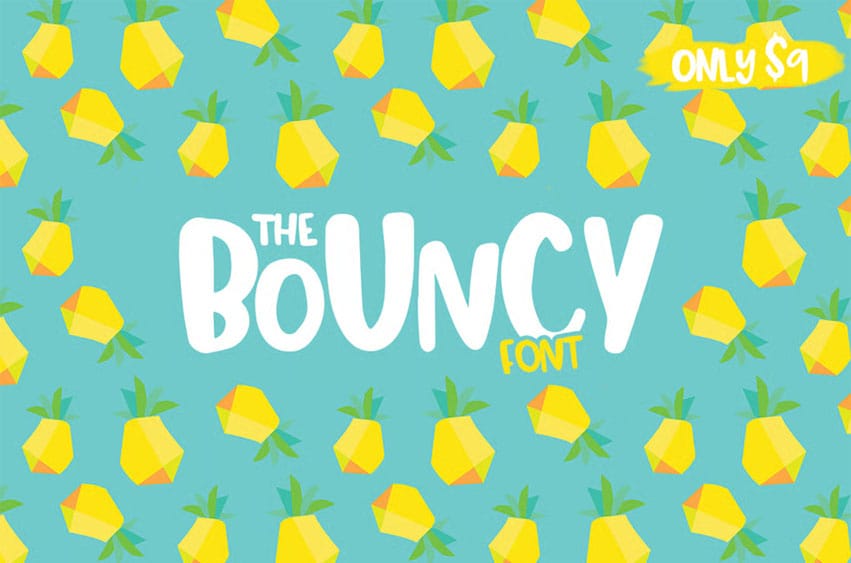 Bouncy Font