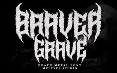 Braver Grave Font