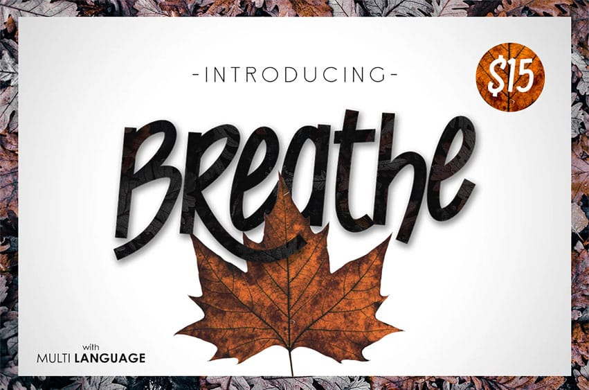 Breathe Typeface Font