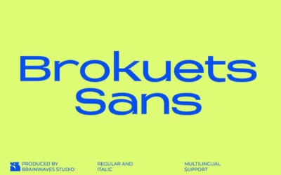 Brokuets Sans Font