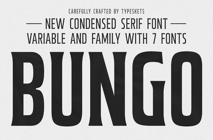 Bungo Font