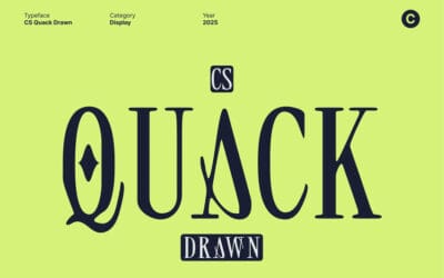 CS Quack Drawn Font