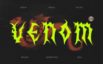 CS Venom Font