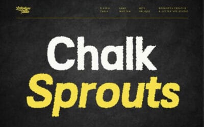 Chalk Sprouts Font