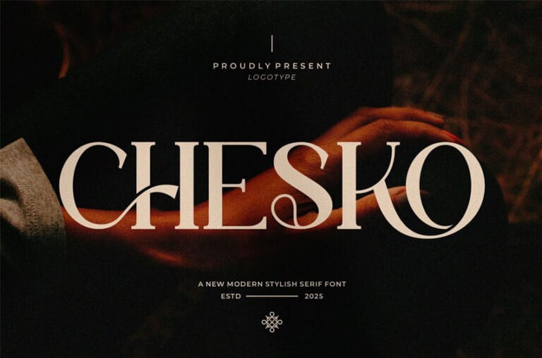 Chesko Font - DaFontHub