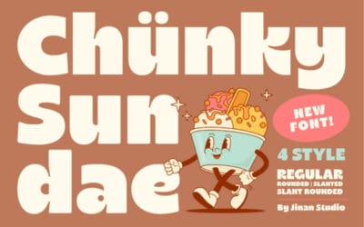 Chunky Sundae Font
