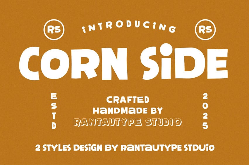 Corn SIde Font