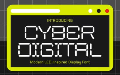Cyber Digital Font
