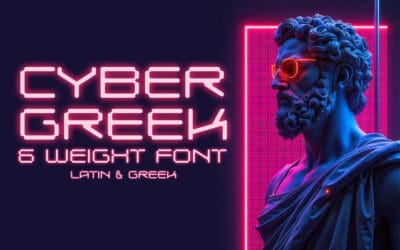 Cyber Greek Font
