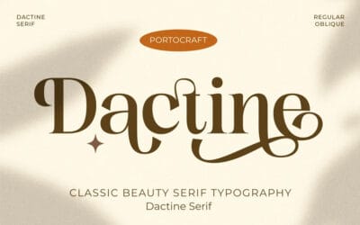 Dactine Font