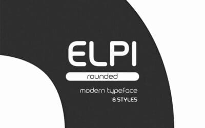 Elpi Rounded Font
