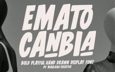 Emato Canbia Font