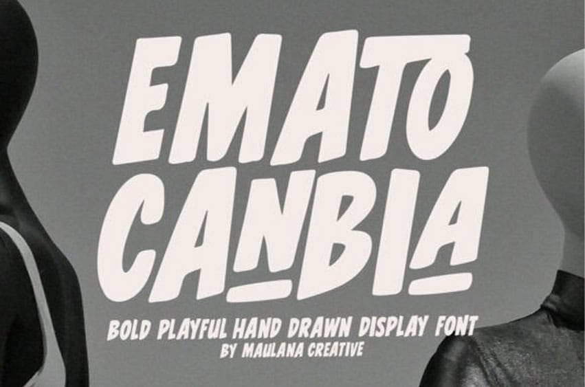Emato Canbia Font