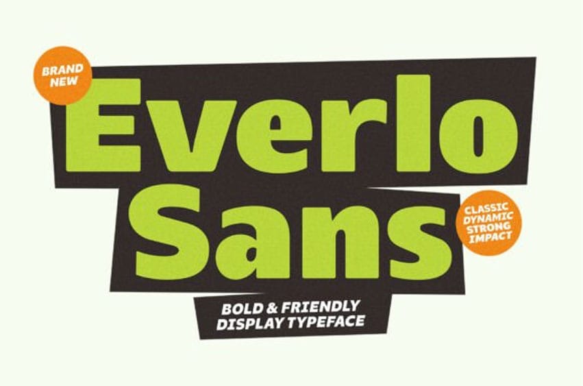 Everlo Sans Font