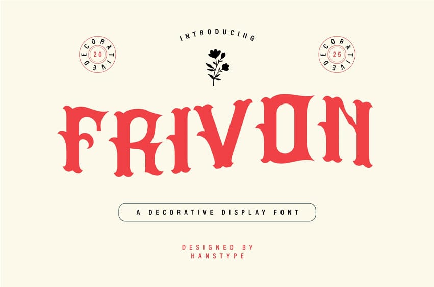 Frivon Font