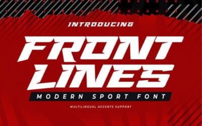 Front Lines Font