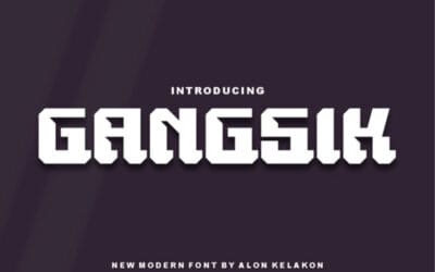 Gangsik Font