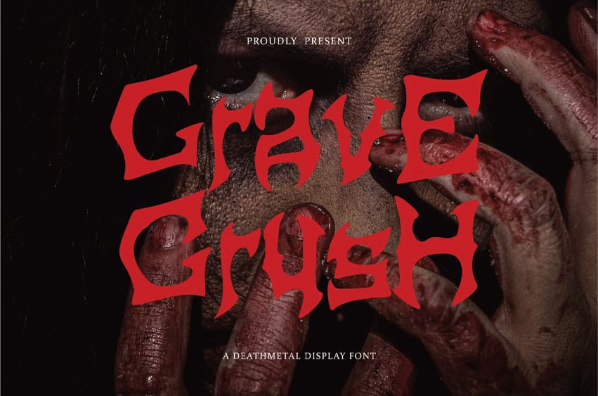 Gravecrush Font